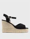 Castaã±er Buckle-fastening Platform Espadrilles In Black