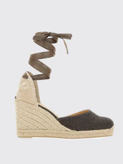 Castaã±er Scarpe Con Zeppa Castañer Donna Colore Marrone
