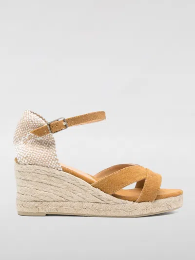 Castaã±er Wedge Shoes Castañer Woman Color Orange