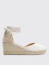 Castaã±er Wedge Shoes Castañer Woman Color White