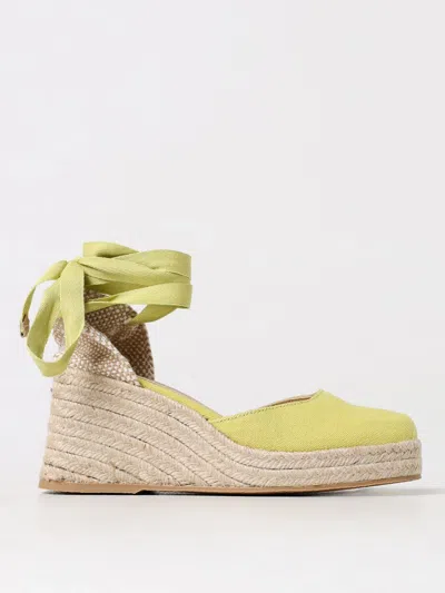 Castaã±er Wedge Shoes Castañer Woman Color Yellow