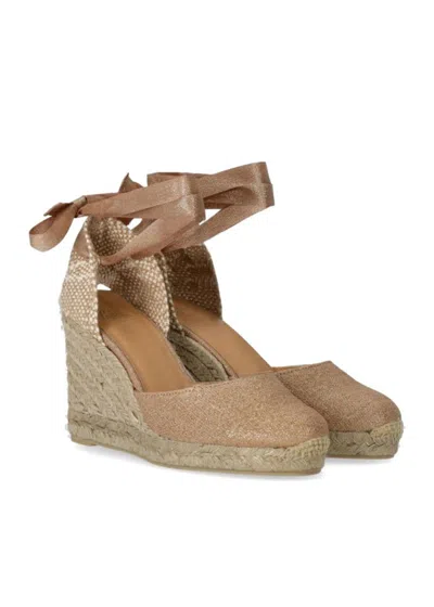 Castaã±er Castañer Wedges In Brown