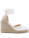 Castaã±er Castañer Chiarita Wedges In White