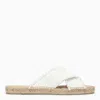 Castaã±er Palmera-032 Flats In White Canvas