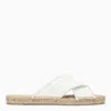 Castaã±er Palmera-032 Flats In White Canvas In White
