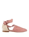 Castaã±er Ballet Flats In Pink