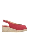 Castaã±er Dosalia Espadrilles In Red