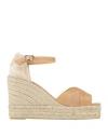 Castaã±er Castaner With Heel Sand In Beige