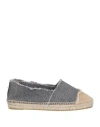 Castaã±er Kampala Two-tone Espadrilles In Grey