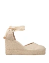 Castaã±er Castañer Ivory Chiara 8/001 Espadrilles In White