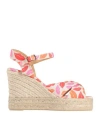 Castaã±er Castañer Woman Espadrilles Ivory Size 9 Textile Fibers In White
