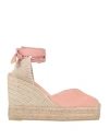 Castaã±er Chiara 105mm Wedge Espadrilles In Pink