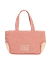 Castaã±er Castañer Woman Handbag Pastel Pink Size - Textile Fibers