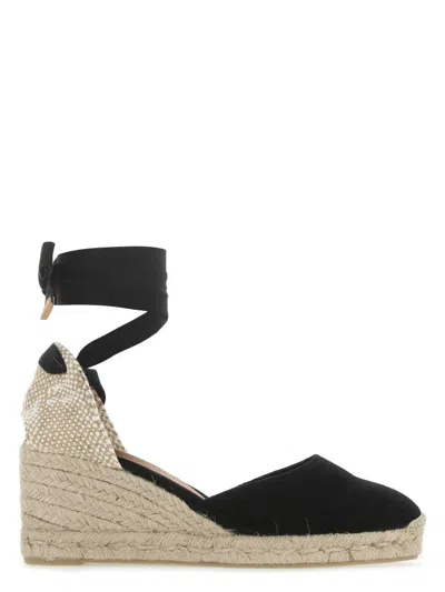 Castaã±er Women's Canvas Carina Wedges Sandal