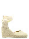 Shop Castaã±er Women's Espadrilles In Beige
