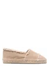 Castaã±er Frayed-detail Slip-on Espadrilles In Beige