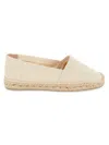 Castaã±er + Net Sustain Kenda Canvas Espadrilles In Neutral Ivory