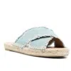 Castaã±er Palmera Flat Canvas Espadrille Sandals In Multi