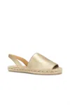 Shop Castaã±er Women's Paulina Sandal In Oro In Gold