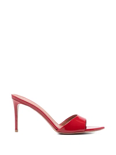 Castagna Alexia Patent Sandals In Red