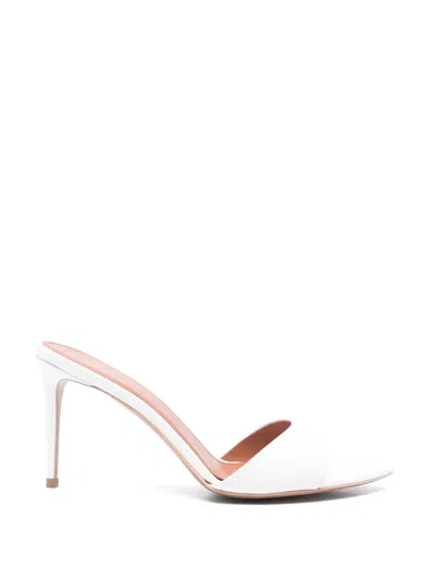 Castagna Alixia Pointed Heeled Sandals In White