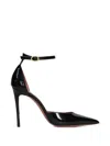 Castagna Caryn Patent-leather Ankle-strap Pumps In Multi