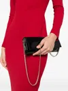 Castagna Chain-strap Clutch Bag In Black