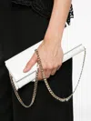 Castagna Chain-strap Clutch Bag In White
