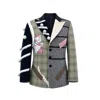 Castaneda Men's  Gâteau Suit Jacket Three In Multi