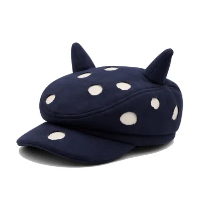 Castaneda Women's Blue  Night Driver Cap Monster