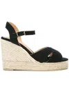 Castaner Since 1927 Blaudell Raffia Wedge Espadrilles