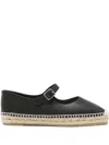 Castaner Since 1927 Pepa Leather Espadrilles In Black