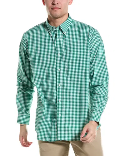 Castaway Chase Woven Shirt In Green