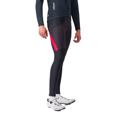 Castelli Sorpasso Ros Black Red Bib Shorts