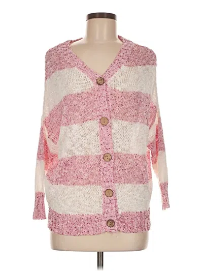 Pre-owned Casting Cardigan Sweater In Pink