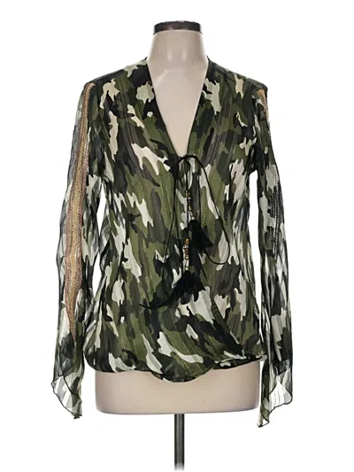 Pre-owned Casting Sleeveless Blouse In Green