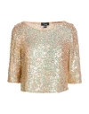 Casting Woman Top Sand Size 8 Polyester, Elastane In Gold