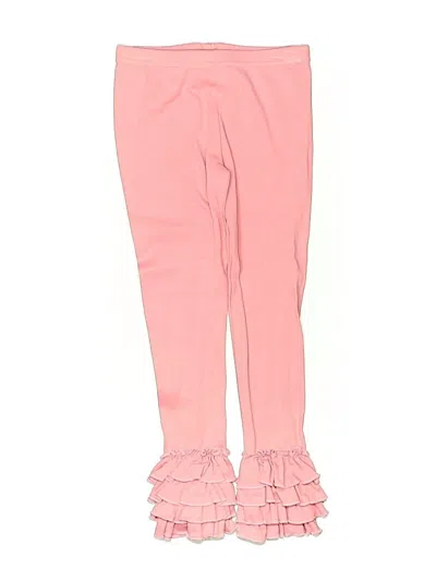 Pre-owned Castle And Crowns Kids' Casual Pants In Pink