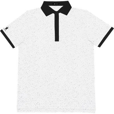 Castle Golf Contrast Trim Performance Polo Shirt In Multi