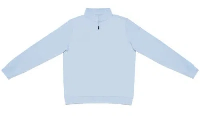 Castle Golf Performance Quarter Zip Pullover In Blue