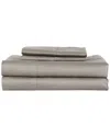 Castle Hill London 410 Thread Count Solid Sateen 4pc Sheet Set In Neutral