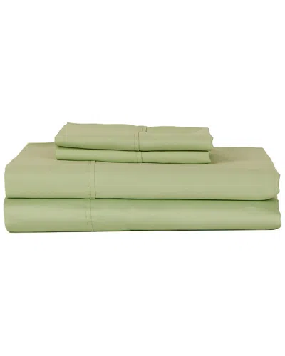CASTLE HILL LONDON CASTLE HILL LONDON 410TC SOLID SATEEN 4PC SHEET SET