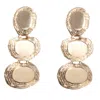 Castlecliff Women's Gold Brine Earrings – Sculptural Recycled Brass Oyster Shell Drops