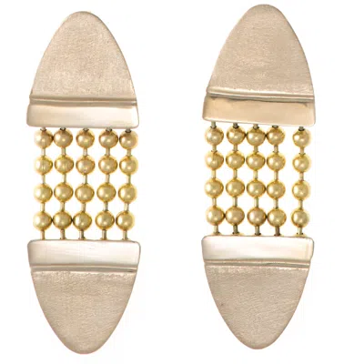 Castlecliff Women's Gold Cape Earring