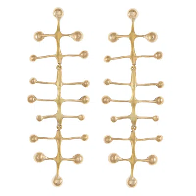 Castlecliff Women's Gold Ilse Earring