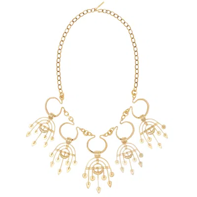 Castlecliff Women's Gold Louisa Necklace