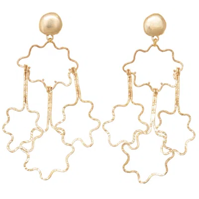 Castlecliff Women's Gold Margaux Earring