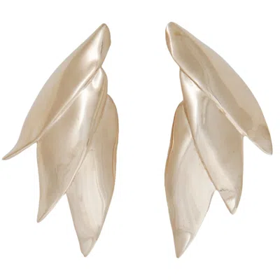 Castlecliff Women's Gold Marina Earring