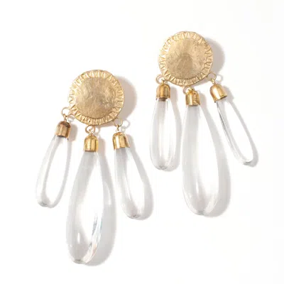 Castlecliff Women's Gold Orion Earring