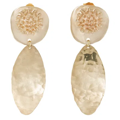 Castlecliff Women's Marigold Earring In Gold